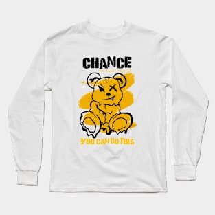 Be like a strong bear, don't give up Long Sleeve T-Shirt